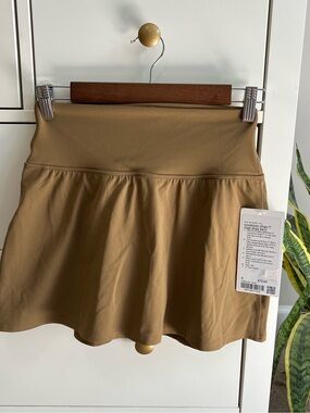 Lululemon All Spice High-Waist  Skirt with Built In Shorts